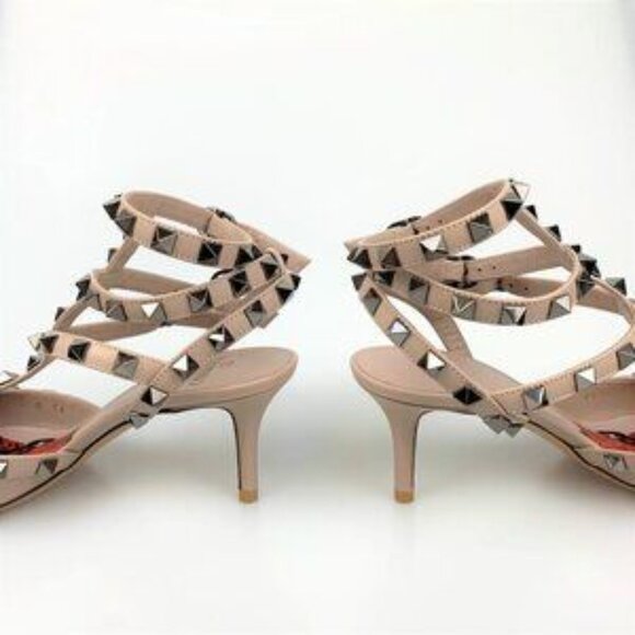 NIB Authentic Valentino Special Edition Pumps In Nude Pink - Picture 5 of 9